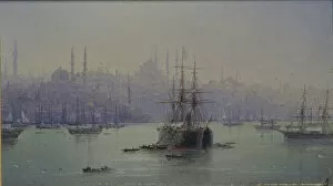Bosphorus Strait Gallery: Golden Horn, 1895. Artist: Aivazovsky, Ivan Konstantinovich (1817-1900)