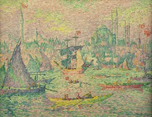 Impressionists Prints: The Golden Horn, Mist, 1907. Creator: Signac, Paul (1863-1935)
