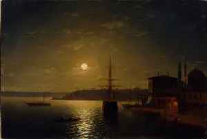 Bosphorus Strait Gallery: Golden Horn. Turkey, after 1845. Artist: Aivazovsky, Ivan Konstantinovich (1817-1900)