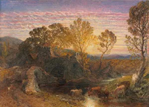 The Golden Hour, 1865. Creator: Samuel Palmer (British, 1805-1881)