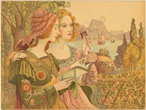 The Golden Legend (Legende Doree), 1897. Creator: Armand Point (French, 1861-1932); F