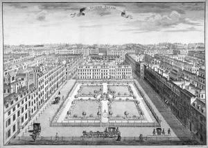 Nicholls Prints: Golden Square, Westminster, London, 1754. Artist: Sutton Nicholls