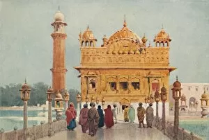 Ah Hallam Murray Gallery: The Golden Temple, Amritzar, c1880 (1905). Artist: Alexander Henry Hallam Murray