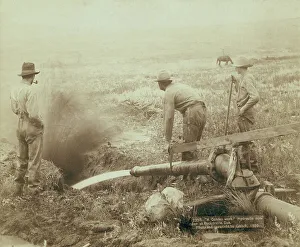 Hydraulic Prints: A Golden work Hydroulic [sic] mining at Rockdrville [ie Rockerville]