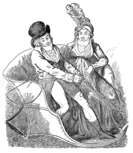A Goldfinch and his Mistress, 1796. Artist: Isaac Cruikshank