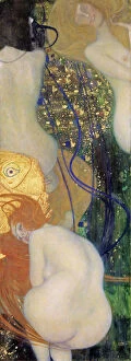 Goldfish, 1901-1902. Artist: Klimt, Gustav (1862-1918)
