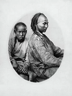 Torn Collection: Goldi people from Usuri, 1865-1871. Creator: VV Lanin