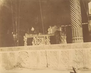Pesce Collection: [Golestan Palace, Teheran, Iran] (Takht-i Marmor), 1840s-60s. Creator: Luigi Pesce