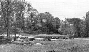 Golf near the scene of Gray's Elegy': the seventh green of the new Stoke Poges golf course, 1909. Creator: Unknown