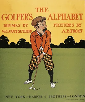 The Golfers Alphabet. Artist: Frost, Arthur Burdett (1851-1928)
