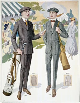Golfing fashions, c1910s