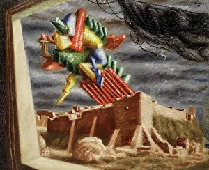 Surrealism Prints: Gomorrha, 1929. Creator: Savinio, Alberto (1891-1952)