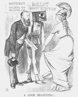A Good Beginning 1872. Artist: Joseph Swain