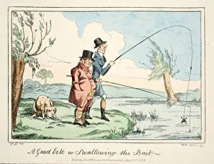 A Good Bite or Swallowing the Bait, 1835