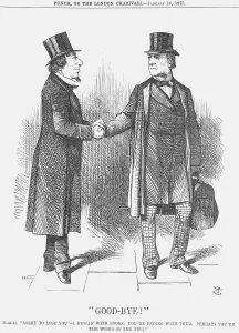 Good-Bye !, 1875. Artist: Joseph Swain
