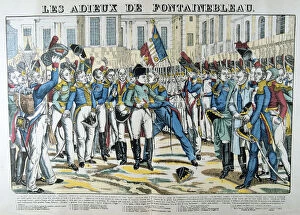 Troop Gallery: The Good-byes of Fontainbleau, 19th century