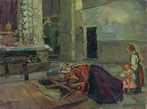 Bending Prints: On Good Friday, 1937. Creator: Gustav Mally