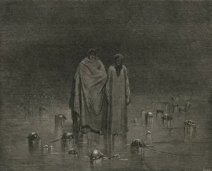Vergilius Maro Prints: Take good heed, thy soles do tread not on the heads of thy poor brethren, c1890