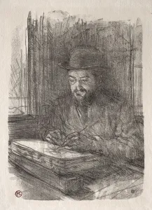 1864 1901 Prints: The Good Lithographer, 1898. Creator: Henri de Toulouse-Lautrec (French, 1864-1901)
