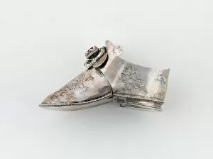 Good Luck Token in the Form of a Shoe, Netherlands, c. 1840. Creator: Unknown