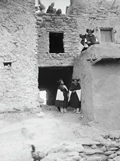 Hopi Prints: Good morning-Hopi, c1906. Creator: Edward Sheriff Curtis