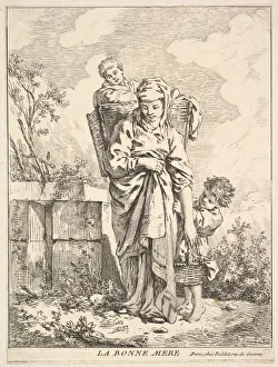 The Good Mother, 18th century. Creator: Jacques Gabriel Huquier