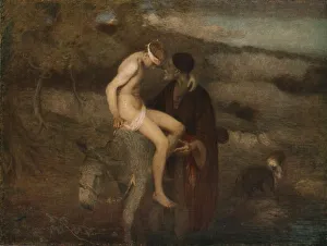 Hurt Prints: The Good Samaritan, c1890, (c1930). Creator: Edward Stott