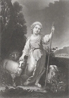 Images Dated 26th November 2020: The Good Shepherd, 20th century. Creator: A.H. Ritchie