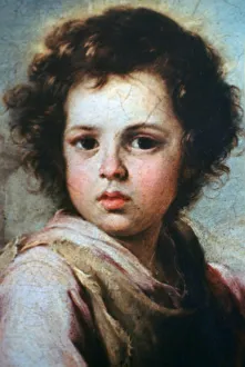 The Good Shepherd, (detail), c1650. Artist: Bartolome Esteban Murillo