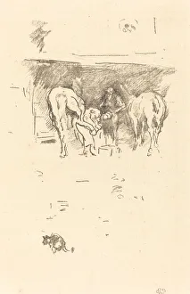 Horseshoe Prints: The Good Shoe, 1895. Creator: James Abbott McNeill Whistler