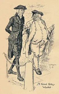A Good Story Wasted, c1900. Artist: Charles Edmund Brock