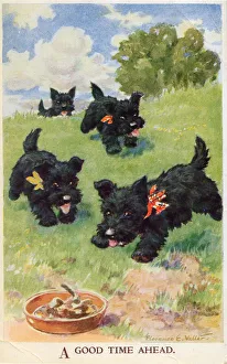 A Good Time Ahead, 1930s. Creator: Florence E Valter