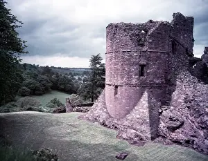 Eleventh Century Prints: Goodrich Castle, Herefordshire, c1955. Creator: Arthur Charles Kirby Ware