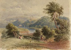 Cox David Prints: Goodrich Court and Castle, 1835-36. Creator: Unknown