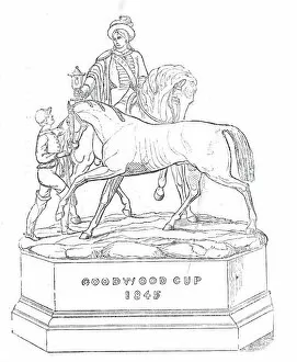 The Goodwood Cup, 1845. Creator: Unknown