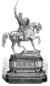 Duke William Prints: The Goodwood Cup, 1864. Creator: Unknown