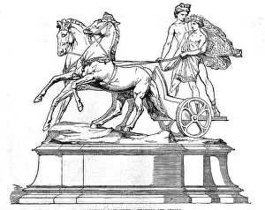 Roskell Hunt Prints: Goodwood Race Prize - Phaeton and Apollo, 1854. Creator: Unknown