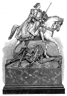 Henry Armstead Prints: Goodwood Races: The Chesterfield Cup, 1864. Creator: Unknown