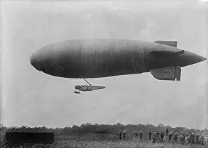 Goodyear dirigible, between c1915 and c1920. Creator: Bain News Service