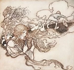 Childrens Illustration Gallery: The Goosegirl, 1909