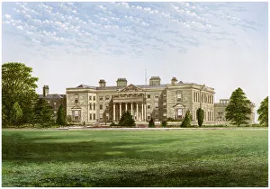 Benjamin Fawcett Prints: Gopsal Hall, Leicestershire, home of Lord Howe, c1880