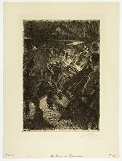 Gopsmor Cottage, 1917. Creator: Anders Leonard Zorn
