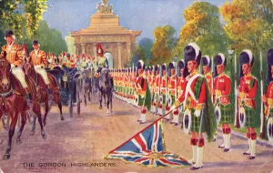 Infantry Prints: The Gordon Highlanders, 1936. Creator: Percy Frederick Seaton Spence