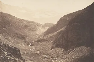 Pyrenees Prints: Gorge d Estaube prise des gloriettes d Heas, St-Sauveur, 1853