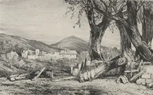 Auvergne Collection: Gorge de Royat, 1831. Creator: Godefroy Engelmann