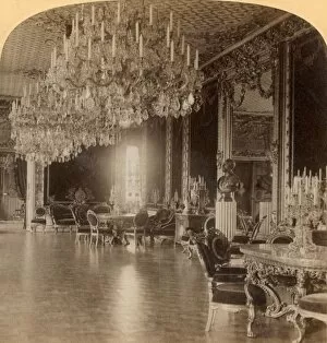 Chandeliers Gallery: In the gorgeous residence of King Oscar II. Royal Palace Stockholm, Sweden, 1902