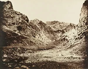 Baldus Collection: Gorges d Ollioules, ca. 1860. Creator: Edouard Baldus