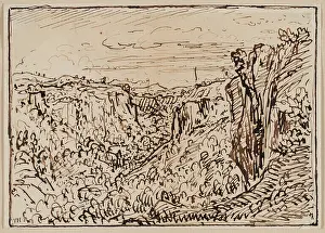 Gorges du Lizon. Creator: Theodore Rousseau