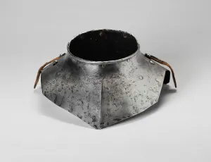 Steel Brass And Leather Prints: Gorget for Composite Boys Armor for Foot Tournament at the Barriers, Augsburg, c. 1600