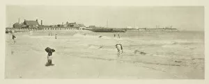Edition 270 500 Collection: On Gorleston Sands, 1887. Creator: Peter Henry Emerson